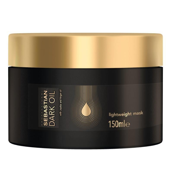 Sebastian Professional Dark Oil Lightweight Mask 150ml in de groep BEAUTY & HEALTH / Haar & Styling / Haarverzorging / Haarmasker bij TP E-commerce Nordic AB (C18343)