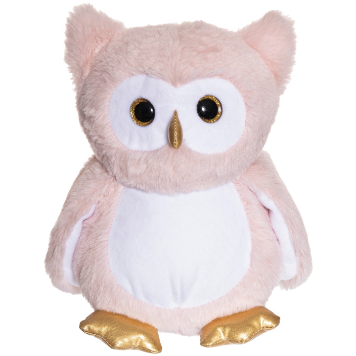 Teddykompaniet Självlysande Uggla Rosa in de groep SPEELGOED, KINDER- & BABYPRODUCTEN / Babyspeelgoed / Knuffels bij TP E-commerce Nordic AB (C18413)