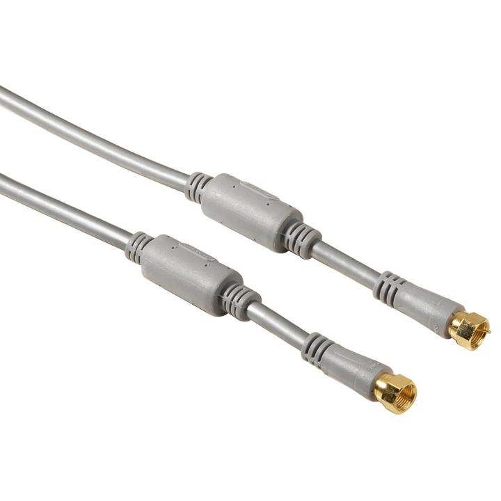 Satellite Connection Cable, F -plug - F-plug, 100 dB, 1.5 m in de groep HOME ELECTRONICS / Kabels & Adapters / Antennekabels & Accessoires / Antennekabels bij TP E-commerce Nordic AB (C18484)