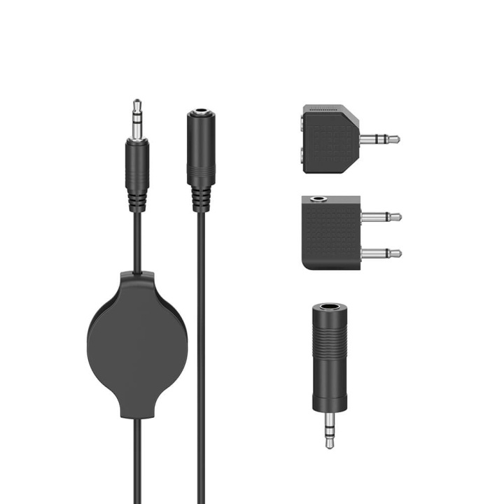 Audio Travel Adapter Kit in de groep HOME ELECTRONICS / Kabels & Adapters / Audio Analoog / Adapters bij TP E-commerce Nordic AB (C18545)