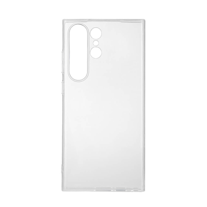 Phone Case Recycled TPU Transparent - Samsung Galaxy S23 Ultra 5G in de groep SMARTPHONE & TABLETS / Mobielbescherming / Samsung bij TP E-commerce Nordic AB (C18566)
