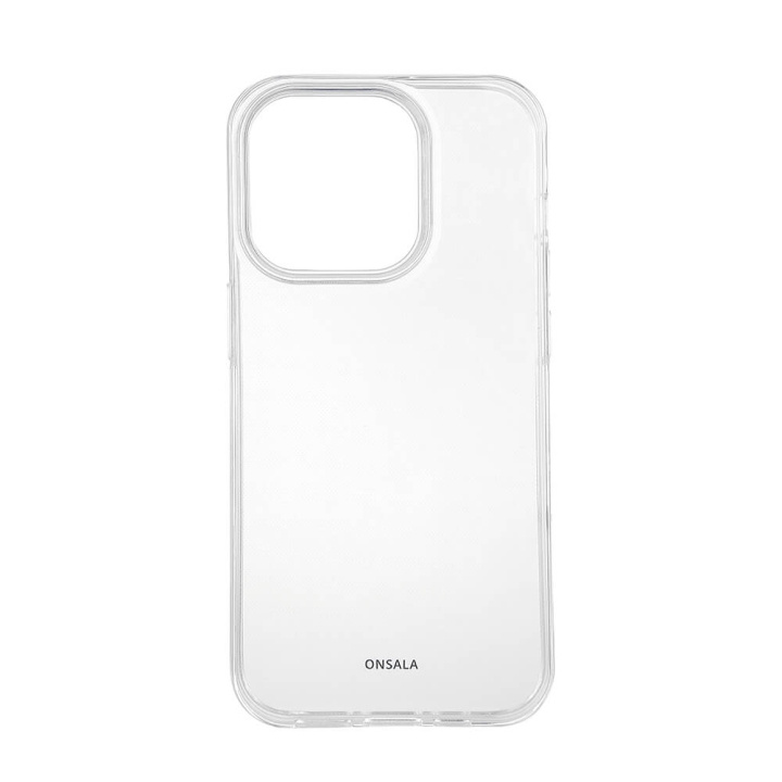Phone Case Recycled TPU Transparent - iPhone 14 Pro in de groep SMARTPHONE & TABLETS / Mobielbescherming / Apple / iPhone 14 bij TP E-commerce Nordic AB (C18572)
