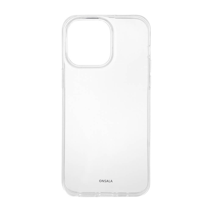 Phone Case Recycled TPU Transparent - iPhone 14 Pro Max in de groep SMARTPHONE & TABLETS / Mobielbescherming / Apple / iPhone 14 bij TP E-commerce Nordic AB (C18573)