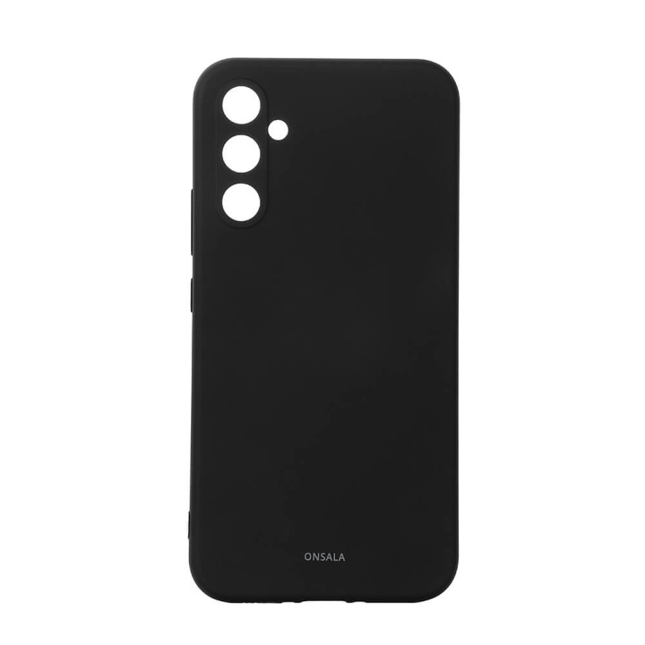 Phone Case Silicone Black - Samsung Galaxy A34 5G in de groep SMARTPHONE & TABLETS / Mobielbescherming / Samsung bij TP E-commerce Nordic AB (C18598)