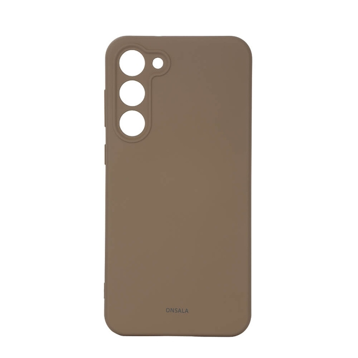 Backcover Silicone Samsung S23+ 5G Summer Sand in de groep SMARTPHONE & TABLETS / Mobielbescherming / Samsung bij TP E-commerce Nordic AB (C18606)