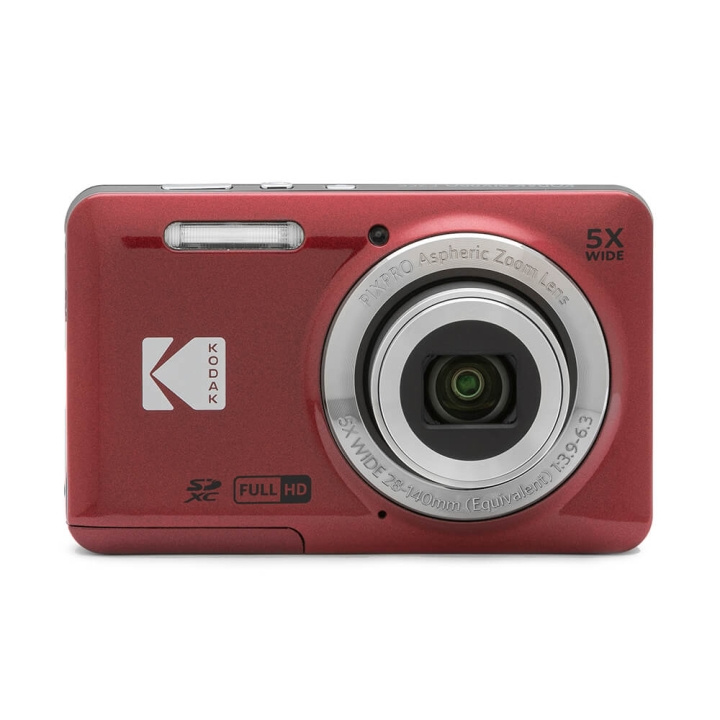 Digital Camera Pixpro FZ55 CMOS 5x 16MP Red in de groep HOME ELECTRONICS / Foto & Video / Camera\'s bij TP E-commerce Nordic AB (C18612)