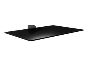 Barkan E85G+ A/V Glass Shelf - Black tempered glass in de groep HOME ELECTRONICS / Audio & Beeld / TV & Accessoires / Wandmontage bij TP E-commerce Nordic AB (C18817)