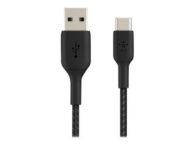 Belkin Boost Charge USB-C Kabel Flätad 1m in de groep SMARTPHONE & TABLETS / Opladers & Kabels / Kabels / Kabels Type C bij TP E-commerce Nordic AB (C18843)