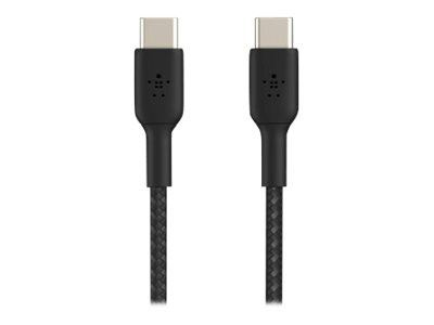 Belkin Boost Charge USB-C till USB-C Kabel Flätad 1m in de groep SMARTPHONE & TABLETS / Opladers & Kabels / Kabels / Kabels Type C bij TP E-commerce Nordic AB (C18854)