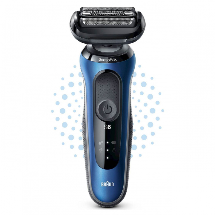 Braun Rakapparat Shaver 61-B1000s Blue in de groep BEAUTY & HEALTH / Haar & Styling / Scheren & Trimmen / Scheerapparaten bij TP E-commerce Nordic AB (C18904)