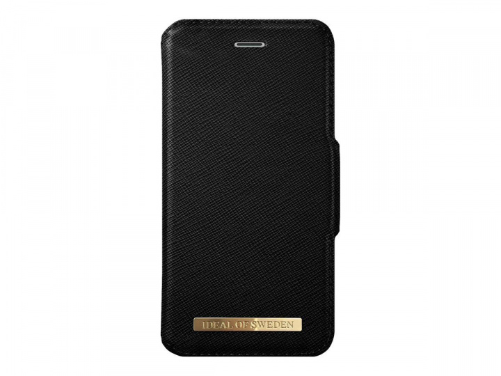 iDeal of Sweden Fashion Wallet Iphone 6/6S/7/8/SE Black in de groep SMARTPHONE & TABLETS / Mobielbescherming / Apple / iPhone SE (2nd gen & 3rd gen) / Wallet Case bij TP E-commerce Nordic AB (C19015)