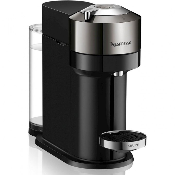 Krups Nespresso Vertuo Next Deluxe 1,1 l. Chrome in de groep HUISHOUDEN & TUIN / Huishoudelijke apparaten / Koffiezetapparaten en accessoires / Espressomachines bij TP E-commerce Nordic AB (C19338)