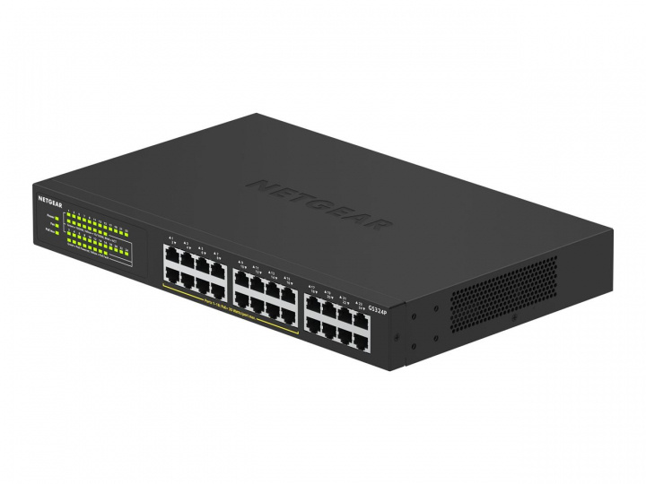 Netgear 24PT GIGE UNMNGED SWCH W/ POE+ in de groep COMPUTERS & RANDAPPARATUUR / Netwerk / Schakelaars bij TP E-commerce Nordic AB (C19374)