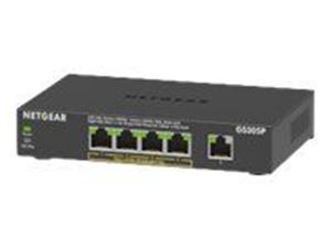 Netgear 5PT GE UNMANAGED SWCH W/ POE+ in de groep COMPUTERS & RANDAPPARATUUR / Netwerk / Schakelaars bij TP E-commerce Nordic AB (C19387)