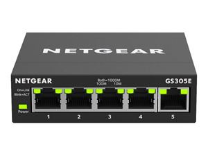 Netgear 5PT GIGE SMART MANAGED PLUS SOHO SW in de groep COMPUTERS & RANDAPPARATUUR / Netwerk / Schakelaars / 10/100/1000Mbps bij TP E-commerce Nordic AB (C19390)