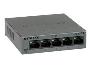 Netgear 5PT GIGE UNMANAGED SW 300-SERIES in de groep COMPUTERS & RANDAPPARATUUR / Netwerk / Schakelaars bij TP E-commerce Nordic AB (C19391)
