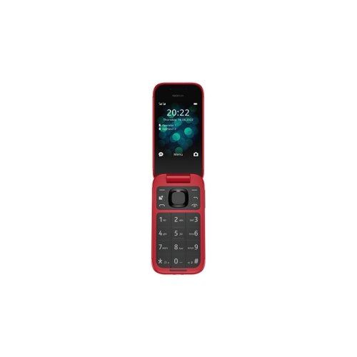 Nokia 2660 4G Red W.Dock in de groep SMARTPHONE & TABLETS / Mobiele telefoons & smartphones bij TP E-commerce Nordic AB (C19448)