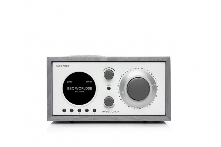 Tivoli Audio Model One + Grey/White in de groep HOME ELECTRONICS / Audio & Beeld / Thuisbioscoop, Hifi en Draagbaar / Radio & Wekkers / Draadloze audiozender bij TP E-commerce Nordic AB (C19742)