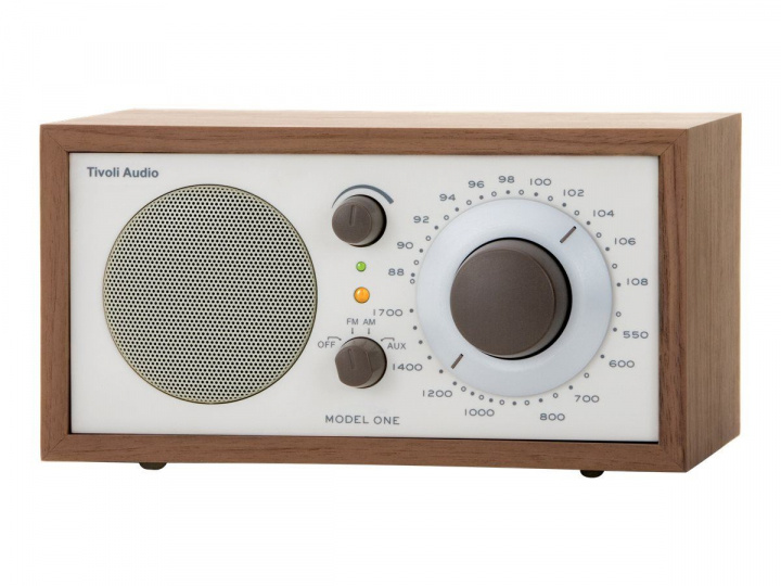Tivoli Audio Model One Beige Classic Walnut in de groep HOME ELECTRONICS / Audio & Beeld / Thuisbioscoop, Hifi en Draagbaar / Radio & Wekkers / Draadloze audiozender bij TP E-commerce Nordic AB (C19744)