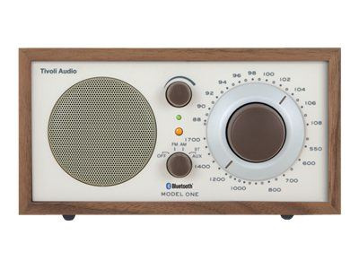 Tivoli Audio Model One BT Beige Classic Walnut in de groep HOME ELECTRONICS / Audio & Beeld / Luidsprekers & accessoires / Bluetooth-luidsprekers / Draagbare luidsprekers bij TP E-commerce Nordic AB (C19747)