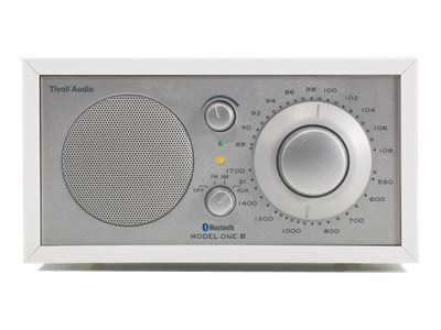 Tivoli Audio Model One BT Silver White in de groep HOME ELECTRONICS / Audio & Beeld / Luidsprekers & accessoires / Bluetooth-luidsprekers / Draagbare luidsprekers bij TP E-commerce Nordic AB (C19750)