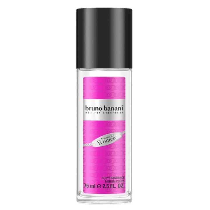 Bruno Banani Made for Women Deo Spray 75ml in de groep BEAUTY & HEALTH / Geuren & Parfum / Deodorant / Deodorant voor mannen bij TP E-commerce Nordic AB (C19943)