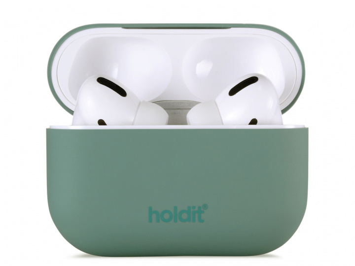 Holdit Silicone Case Airpods Pro Nygård Moss Green in de groep HOME ELECTRONICS / Audio & Beeld / Koptelefoon & Accessoires / Accessoires bij TP E-commerce Nordic AB (C20098)