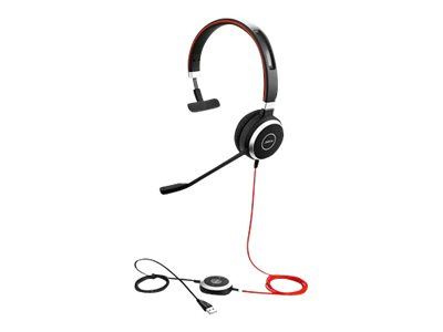 JABRA Evolve 40 Uc Mono in de groep COMPUTERS & RANDAPPARATUUR / Computeraccessoires / Koptelefoon bij TP E-commerce Nordic AB (C20218)