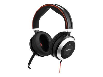 JABRA Jabra Evolve 80 MS Stereo Usb-C in de groep COMPUTERS & RANDAPPARATUUR / Computeraccessoires / Koptelefoon bij TP E-commerce Nordic AB (C20268)