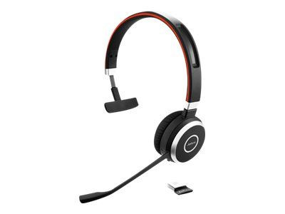 Jabra Office, Trådlös hörlur, Evolve 65 SE Link380a MS Mono in de groep COMPUTERS & RANDAPPARATUUR / Computeraccessoires / Koptelefoon bij TP E-commerce Nordic AB (C20300)