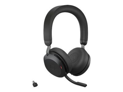 Jabra Office Trådlösa Hörlurar, Jabra Evolve2 75 Link380c Uc Stereo Black in de groep COMPUTERS & RANDAPPARATUUR / Computeraccessoires / Koptelefoon bij TP E-commerce Nordic AB (C20360)