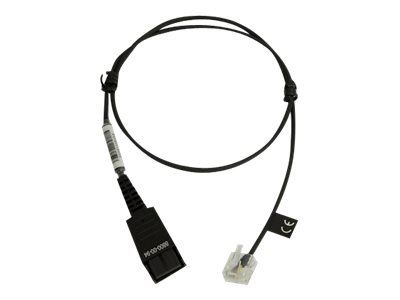 JABRA Rak 0,5 m. Qd 8 Pin Modular in de groep COMPUTERS & RANDAPPARATUUR / Computeraccessoires / Conferentietelefoons bij TP E-commerce Nordic AB (C20394)