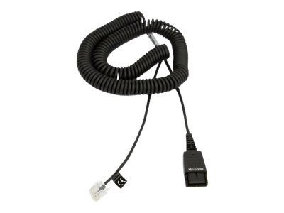 JABRA Spiral 2 m Qd/8Pin Modular in de groep COMPUTERS & RANDAPPARATUUR / Computeraccessoires / Conferentietelefoons bij TP E-commerce Nordic AB (C20405)