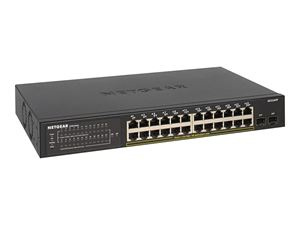 Netgear S350 24P GE POE+ SMARTMANAGED PRO S in de groep COMPUTERS & RANDAPPARATUUR / Netwerk / Schakelaars bij TP E-commerce Nordic AB (C20536)