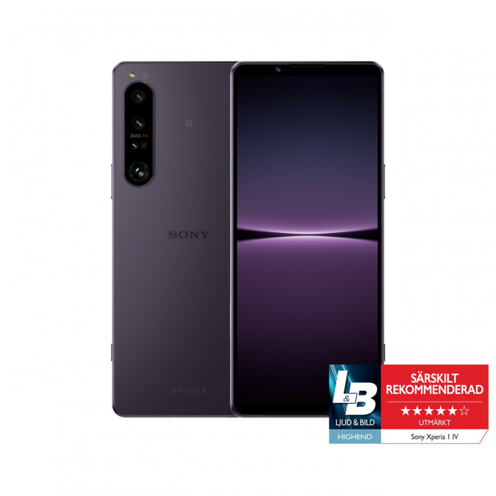 SONY Xperia 1 Mk4 5G 256GB Purple in de groep SMARTPHONE & TABLETS / Mobiele telefoons & smartphones bij TP E-commerce Nordic AB (C20713)