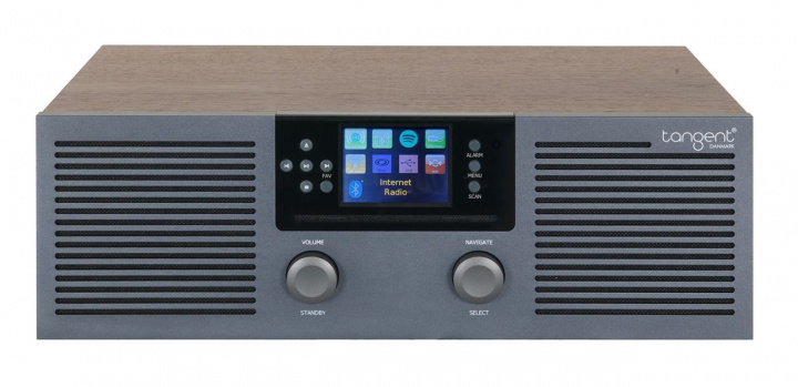 Tangent Radio Fem, Internet Radio, Walnut Veneer in de groep HOME ELECTRONICS / Audio & Beeld / Thuisbioscoop, Hifi en Draagbaar / Radio & Wekkers / Draadloze audiozender bij TP E-commerce Nordic AB (C20766)