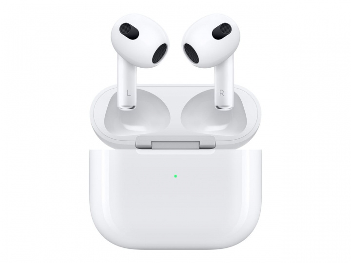 Apple AirPods (3rd generation) with Lightning Charging Case in de groep HOME ELECTRONICS / Audio & Beeld / Koptelefoon & Accessoires / Koptelefoon bij TP E-commerce Nordic AB (C20882)