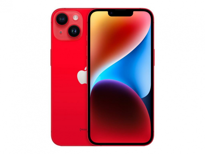 Apple iPhone 14 5G 128GB Red in de groep SMARTPHONE & TABLETS / Mobiele telefoons & smartphones bij TP E-commerce Nordic AB (C21097)