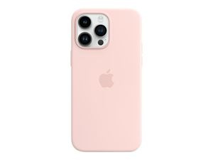 Apple iPhone 14 Pro Max Silicone Case with MagSafe - Chalk Pink in de groep SMARTPHONE & TABLETS / Mobielbescherming / Apple / iPhone 14 bij TP E-commerce Nordic AB (C21207)