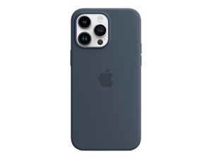 Apple iPhone 14 Pro Max Silicone Case with MagSafe - Storm Blue in de groep SMARTPHONE & TABLETS / Mobielbescherming / Apple / iPhone 14 bij TP E-commerce Nordic AB (C21212)