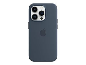 Apple iPhone 14 Pro Silicone Case with MagSafe - Storm Blue in de groep SMARTPHONE & TABLETS / Mobielbescherming / Apple / iPhone 14 bij TP E-commerce Nordic AB (C21220)