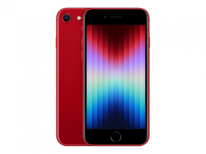 Apple iPhone SE 5G 128GB Red in de groep SMARTPHONE & TABLETS / Mobiele telefoons & smartphones bij TP E-commerce Nordic AB (C21240)