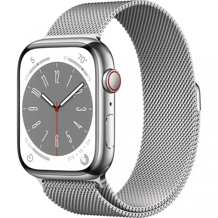 Apple WATCH SERIES 8 GPS + CELL 45MM in de groep SMARTPHONE & TABLETS / Training, thuis & vrije tijd / Apple Watch & Accessoires / Apple Watch bij TP E-commerce Nordic AB (C21361)