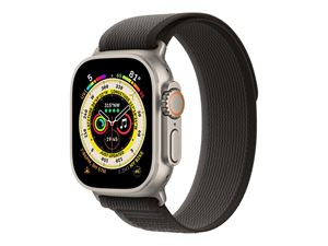Apple Watch Ultra GPS + Cell 49mm Black/Gray Trail Loop S/M in de groep SPORT, VRIJE TIJD & HOBBY / Smartwatch & Activiteitsmeters / Smartwatches bij TP E-commerce Nordic AB (C21364)
