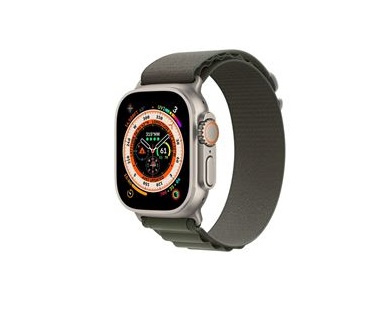 Apple Watch Ultra GPS + Cell 49mm Green Alpine Loop - Medium in de groep SMARTPHONE & TABLETS / Training, thuis & vrije tijd / Apple Watch & Accessoires / Apple Watch bij TP E-commerce Nordic AB (C21369)