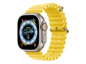 Apple Watch Ultra GPS + Cell 49mm Yellow Ocean Band in de groep SPORT, VRIJE TIJD & HOBBY / Smartwatch & Activiteitsmeters / Smartwatches bij TP E-commerce Nordic AB (C21378)