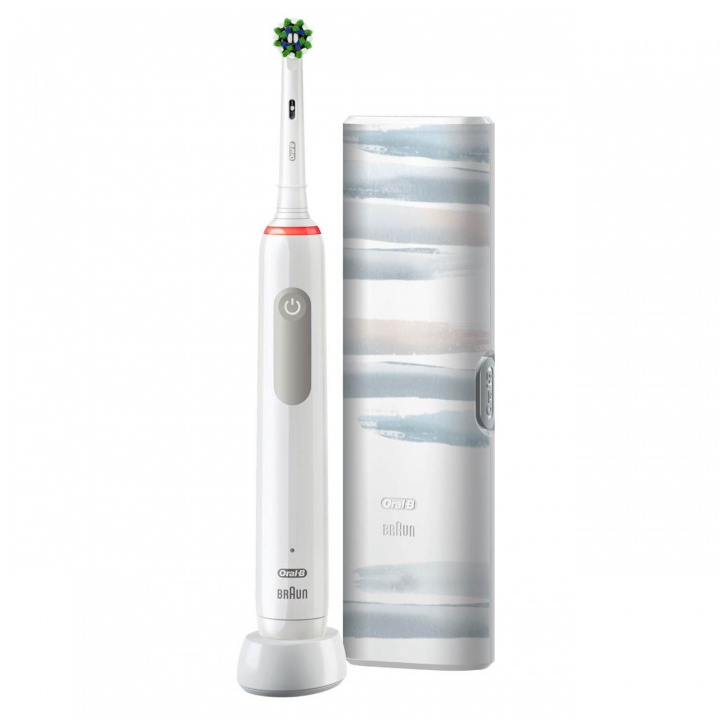 Oral-B Pro3 3500 White Gift Pack in de groep BEAUTY & HEALTH / Mondverzorging / Elektrische tandenborstels bij TP E-commerce Nordic AB (C21485)
