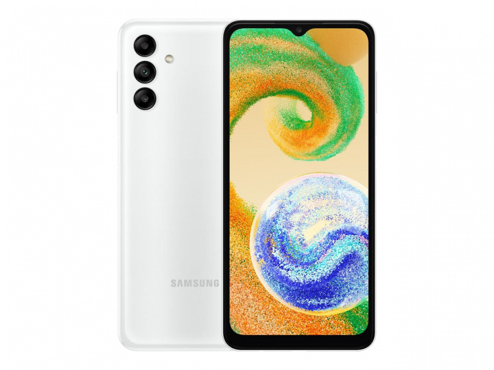 Samsung Galaxy A04s 32Gb White in de groep SMARTPHONE & TABLETS / Mobiele telefoons & smartphones bij TP E-commerce Nordic AB (C21634)