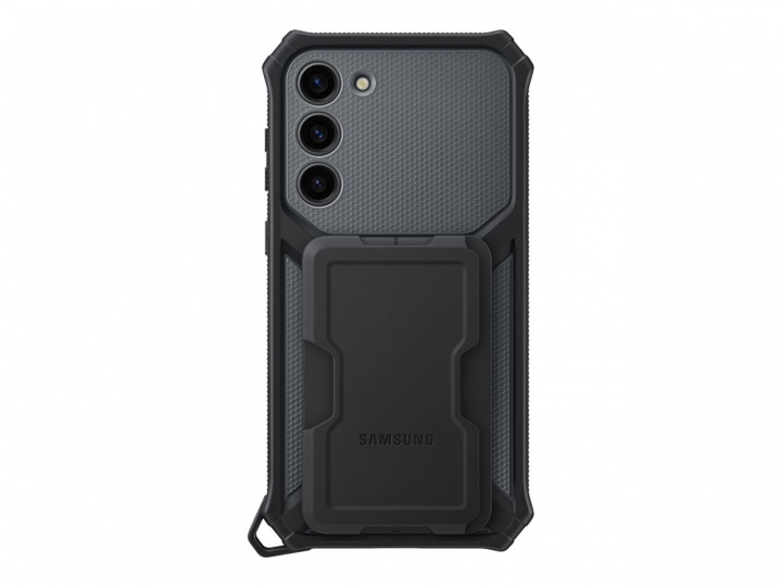 Samsung Galaxy S23 Plus Rugged Gadget Case Black in de groep SMARTPHONE & TABLETS / Mobielbescherming / Samsung bij TP E-commerce Nordic AB (C21717)