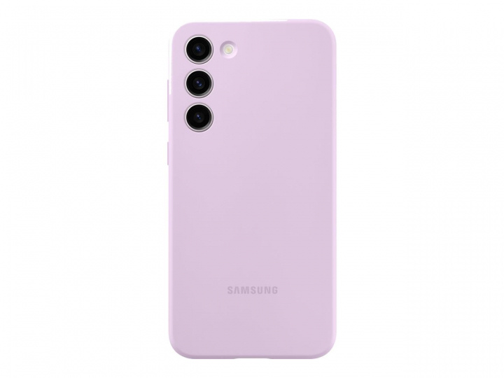Samsung Galaxy S23 Plus Silicone Case Lilac in de groep SMARTPHONE & TABLETS / Mobielbescherming / Samsung bij TP E-commerce Nordic AB (C21720)